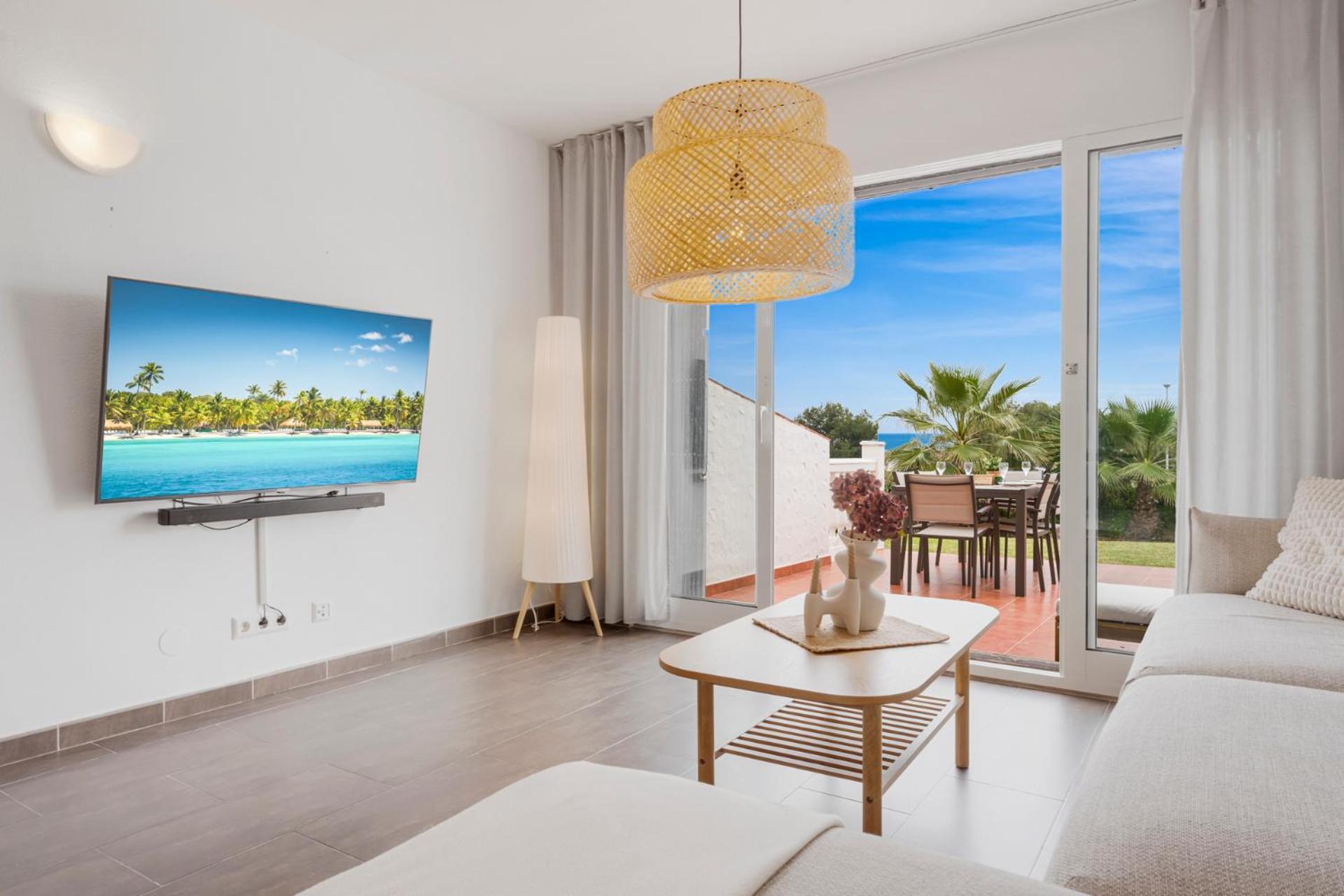 Charming Seaview Apartment With Pool In La Cala By Costarentals - Ref 49 ลากาลาเดมิฮาส ภายนอก รูปภาพ